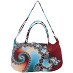 Fractal Spiral Art Math Abstract Removal Strap Handbag