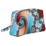 Fractal Spiral Art Math Abstract Wristlet Pouch Bag (Large)