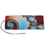 Fractal Spiral Art Math Abstract Roll Up Canvas Pencil Holder (S)