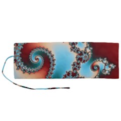 Fractal Spiral Art Math Abstract Roll Up Canvas Pencil Holder (M) from ArtsNow.com