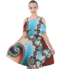 Cut Out Shoulders Dress 