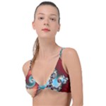 Fractal Spiral Art Math Abstract Knot Up Bikini Top