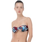 Fractal Spiral Art Math Abstract Classic Bandeau Bikini Top 