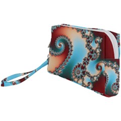 Fractal Spiral Art Math Abstract Wristlet Pouch Bag (Small) from ArtsNow.com