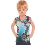 Fractal Spiral Art Math Abstract Kids  Sport Tank Top