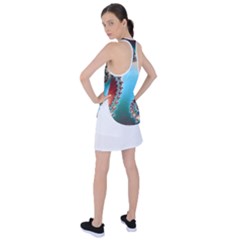 Racer Back Mesh Tank Top 