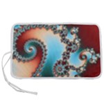 Fractal Spiral Art Math Abstract Pen Storage Case (M)