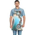 Fractal Spiral Art Math Abstract Kitchen Apron