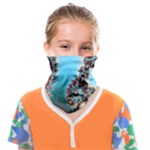 Fractal Spiral Art Math Abstract Face Covering Bandana (Kids)