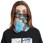 Fractal Spiral Art Math Abstract Face Covering Bandana (Two Sides)