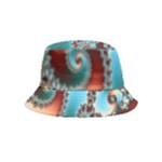 Fractal Spiral Art Math Abstract Bucket Hat (Kids)