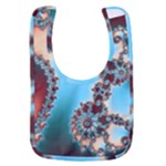 Fractal Spiral Art Math Abstract Baby Bib