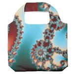 Fractal Spiral Art Math Abstract Premium Foldable Grocery Recycle Bag