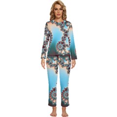 Womens  Long Sleeve Lightweight Pajamas Set 