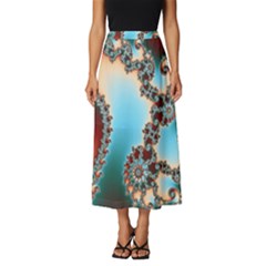 Classic Midi Chiffon Skirt 