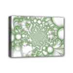 Green Abstract Fractal Background Texture Mini Canvas 7  x 5  (Stretched)