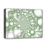 Green Abstract Fractal Background Texture Deluxe Canvas 16  x 12  (Stretched) 