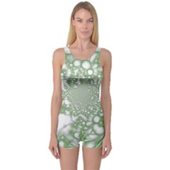 One Piece Boyleg Swimsuit 
