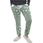 Green Abstract Fractal Background Texture Men s Jogger Sweatpants