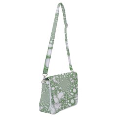 Shoulder Bag with Back Zipper 
