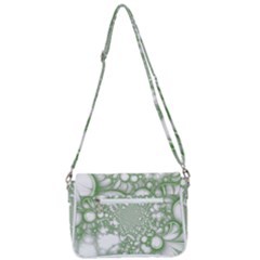 Shoulder Bag with Back Zipper 