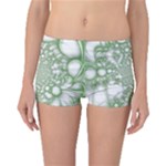 Green Abstract Fractal Background Texture Boyleg Bikini Bottoms