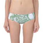 Green Abstract Fractal Background Texture Classic Bikini Bottoms