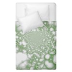 Green Abstract Fractal Background Texture Duvet Cover Double Side (Single Size)