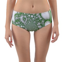 Reversible Mid-Waist Bikini Bottoms 