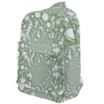 Green Abstract Fractal Background Texture Classic Backpack