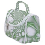 Green Abstract Fractal Background Texture Satchel Handbag