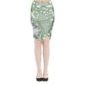Midi Wrap Pencil Skirt 