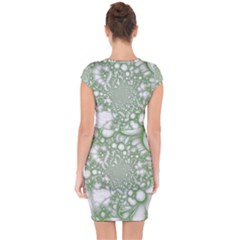 Capsleeve Drawstring Dress  