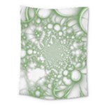 Green Abstract Fractal Background Texture Medium Tapestry