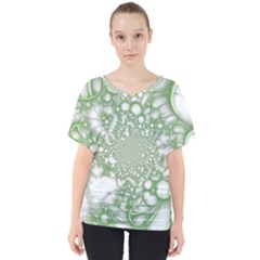 V-Neck Dolman Drape Top 