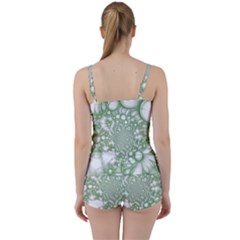 Tie Front Two Piece Tankini 