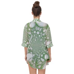 Open Front Chiffon Kimono 