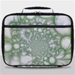 Green Abstract Fractal Background Texture Full Print Lunch Bag