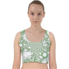 Velvet Racer Back Crop Top 