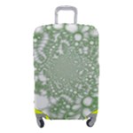 Green Abstract Fractal Background Texture Luggage Cover (Small)