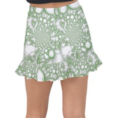 Fishtail Mini Chiffon Skirt 
