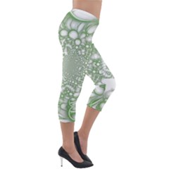 Lightweight Velour Capri Leggings  