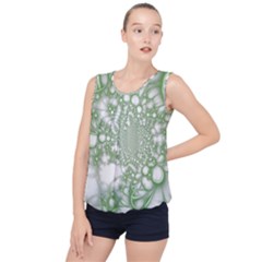 Bubble Hem Chiffon Tank Top 
