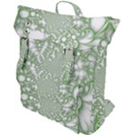 Green Abstract Fractal Background Texture Buckle Up Backpack