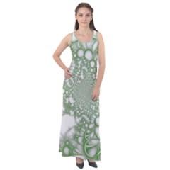 Sleeveless Velour Maxi Dress 