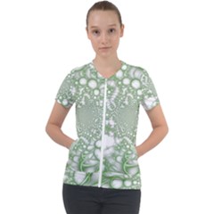 Short Sleeve Zip Up Jacket 