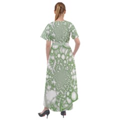 Front Wrap High Low Dress 