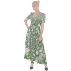 Button Up Short Sleeve Maxi Dress 