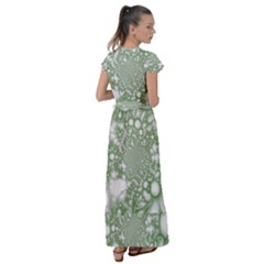 Flutter Sleeve Maxi Dress 