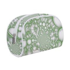 Green Abstract Fractal Background Texture Make Up Case (Small) from ArtsNow.com